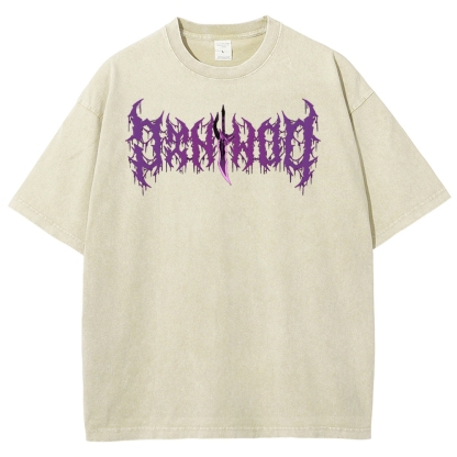 Solo-Leveling Unisex Fit Washed T-Shirt