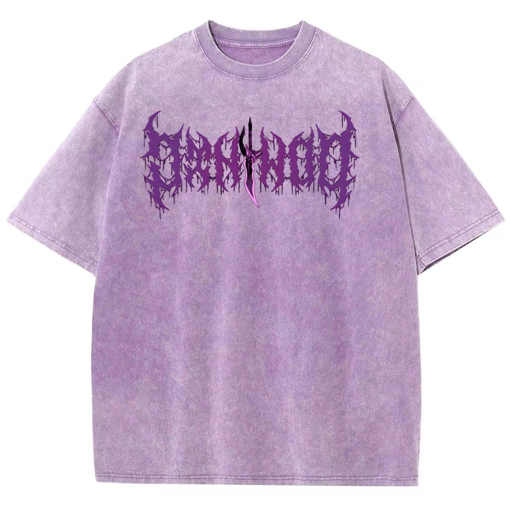 Solo-Leveling Unisex Fit Washed T-Shirt