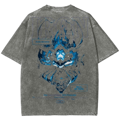 Solo-Leveling Unisex Fit Washed T-Shirt 