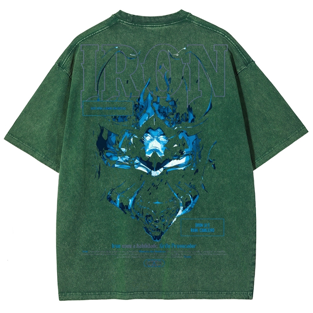 Solo-Leveling Unisex Fit Washed T-Shirt 