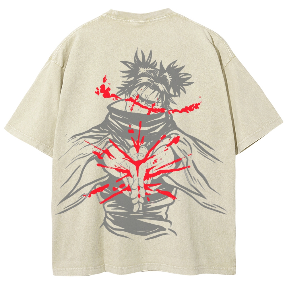 Jujutsu Kaisen CHOSO Unisex Fit Washed T-Shirt