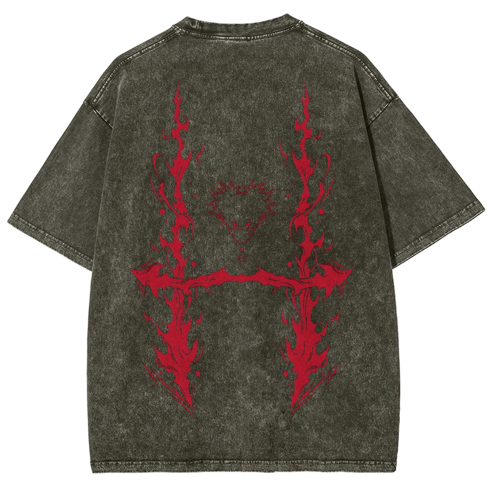 Jujutsu Kaisen CHOSO Unisex Fit Washed T-Shirt