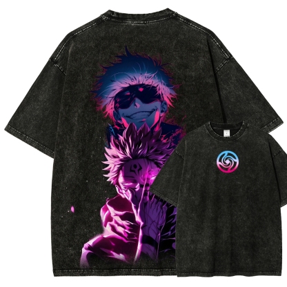 Jujutsu Kaisen Unisex Fit Washed T-Shirt