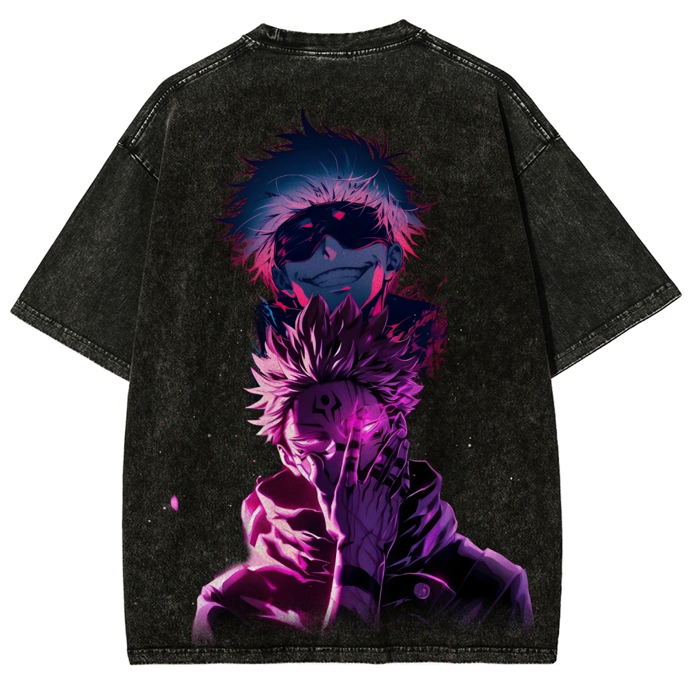 Jujutsu Kaisen Unisex Fit Washed T-Shirt