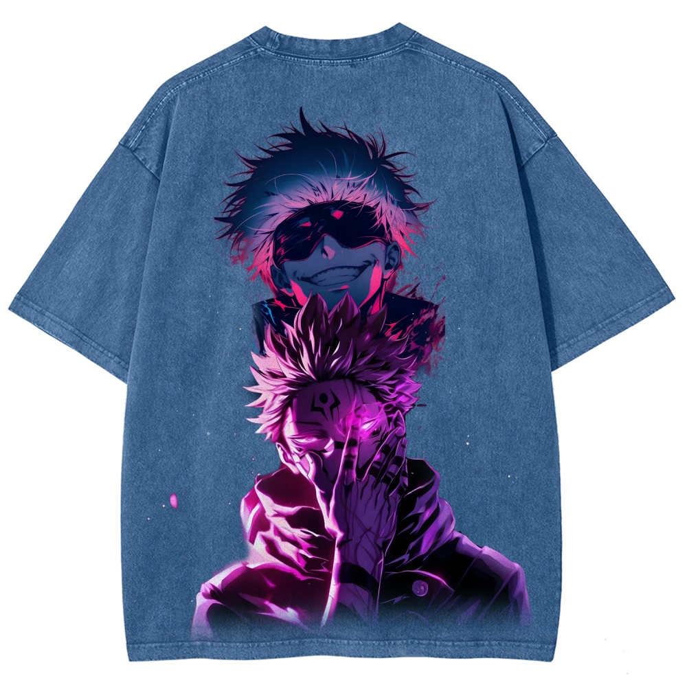 Jujutsu Kaisen Unisex Fit Washed T-Shirt