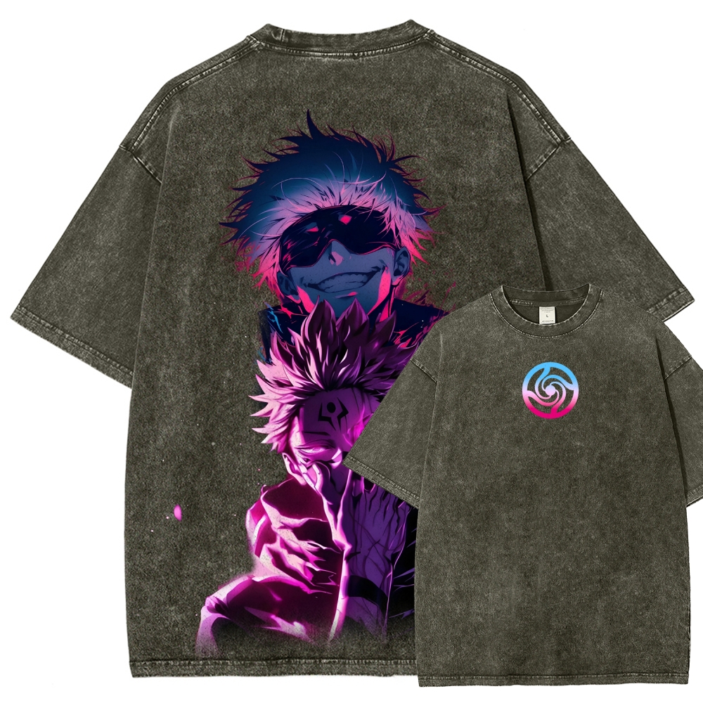 Jujutsu Kaisen Unisex Fit Washed T-Shirt