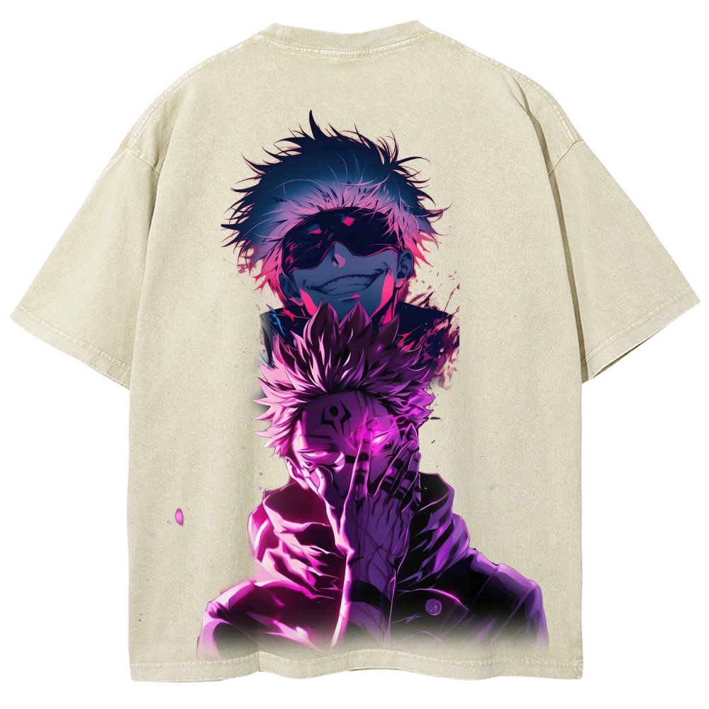 Jujutsu Kaisen Unisex Fit Washed T-Shirt
