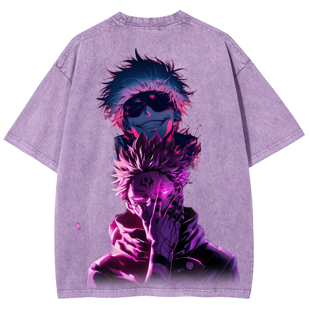 Jujutsu Kaisen Unisex Fit Washed T-Shirt