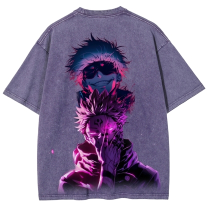 Jujutsu Kaisen Unisex Fit Washed T-Shirt