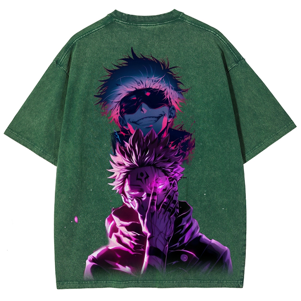 Jujutsu Kaisen Unisex Fit Washed T-Shirt