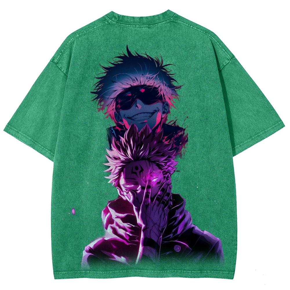 Jujutsu Kaisen Unisex Fit Washed T-Shirt