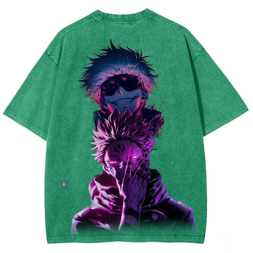 Jujutsu Kaisen Unisex Fit Washed T-Shirt