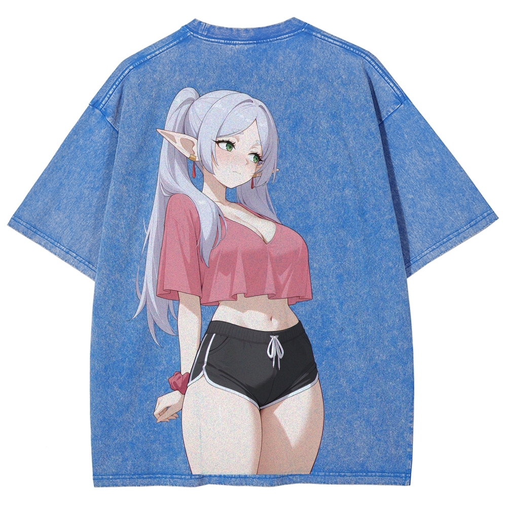 Frieren Unisex Fit Washed T-Shirt