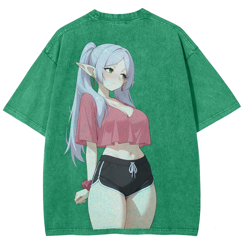 Frieren Unisex Fit Washed T-Shirt