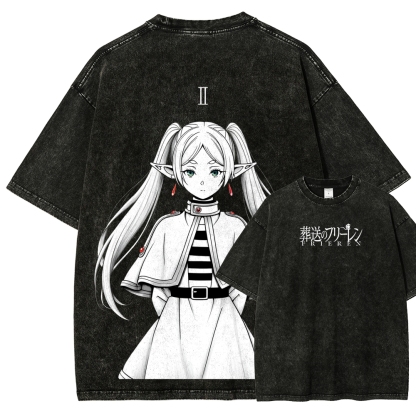 Frieren Unisex Fit Washed T-Shirt