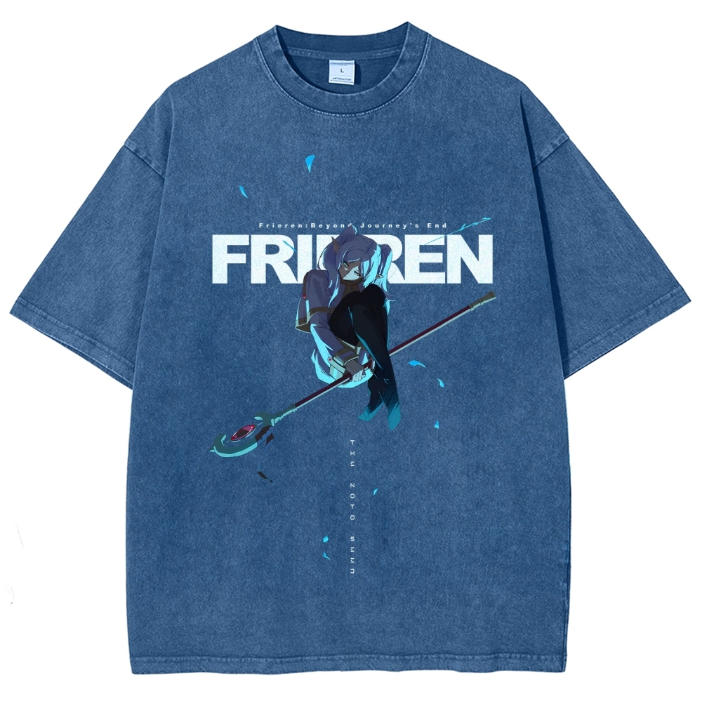 Frieren Unisex Fit Washed T-Shirt