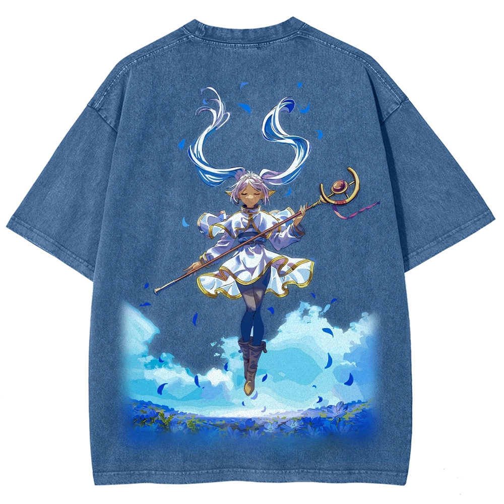 Frieren Unisex Fit Washed T-Shirt