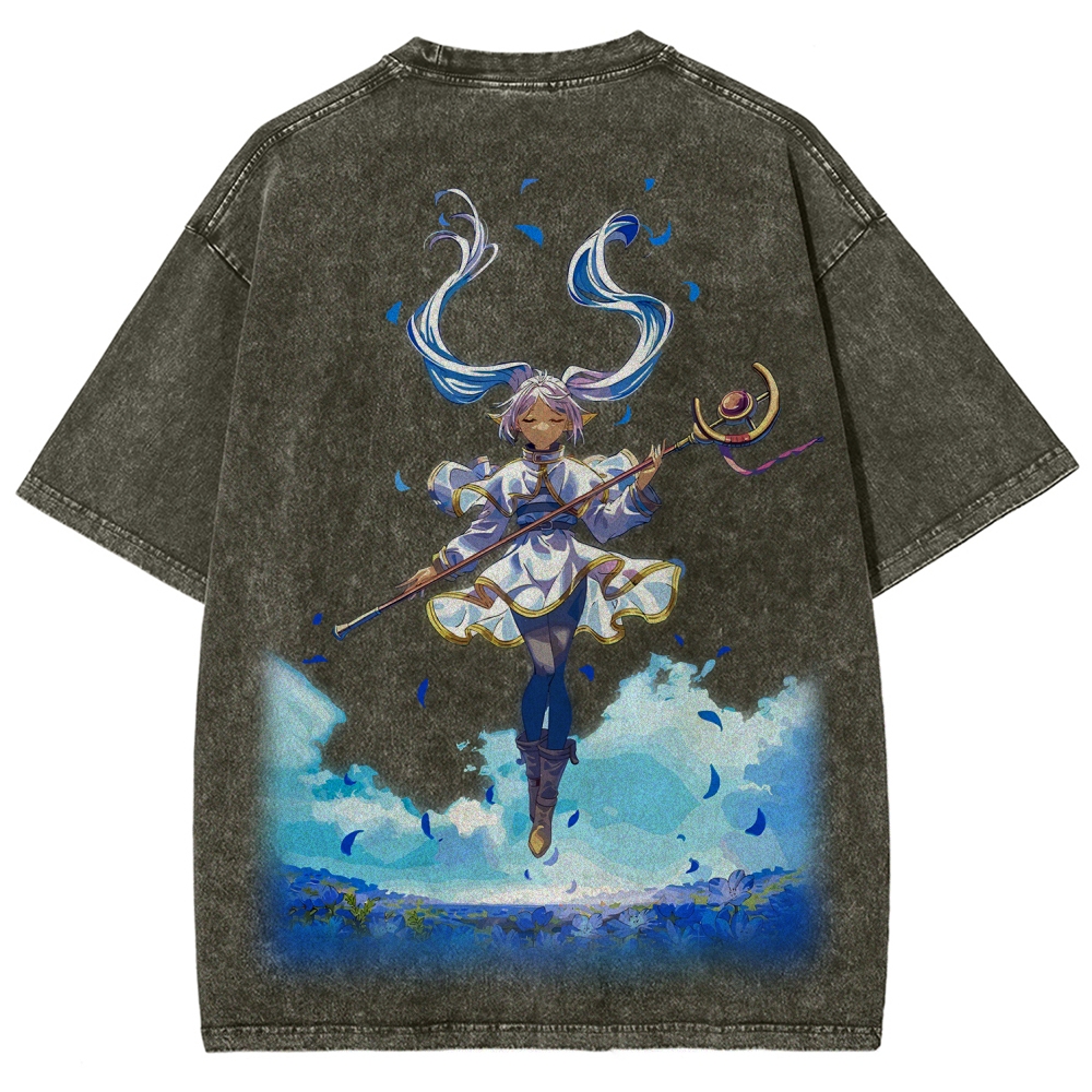 Frieren Unisex Fit Washed T-Shirt