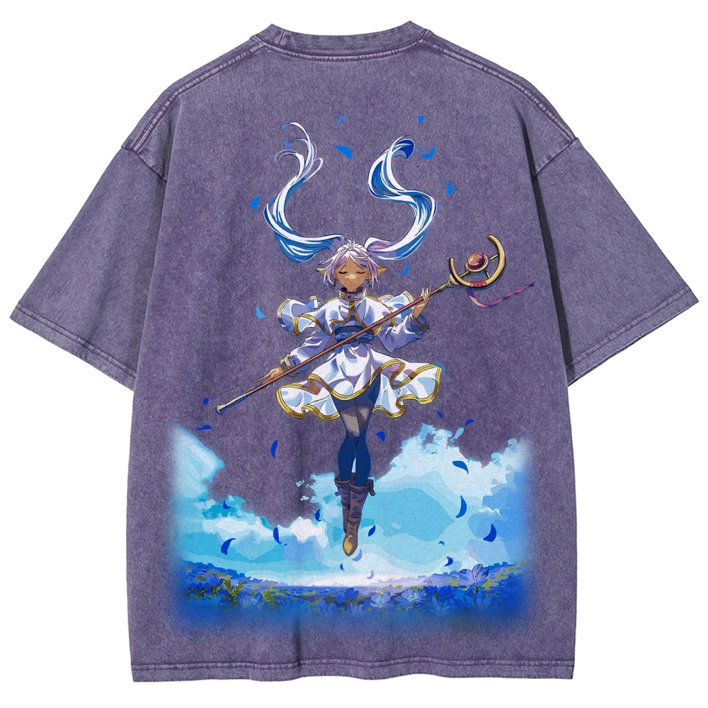 Frieren Unisex Fit Washed T-Shirt