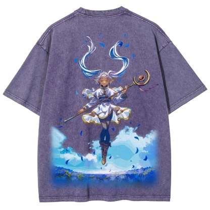 Frieren Unisex Fit Washed T-Shirt