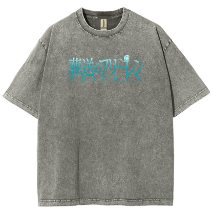 Frieren Unisex Fit Washed T-Shirt