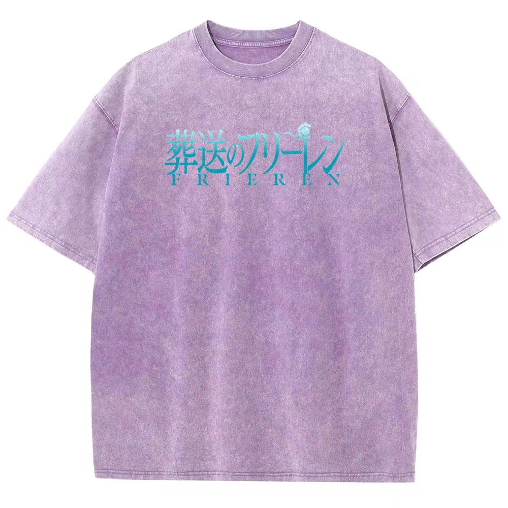 Frieren Unisex Fit Washed T-Shirt
