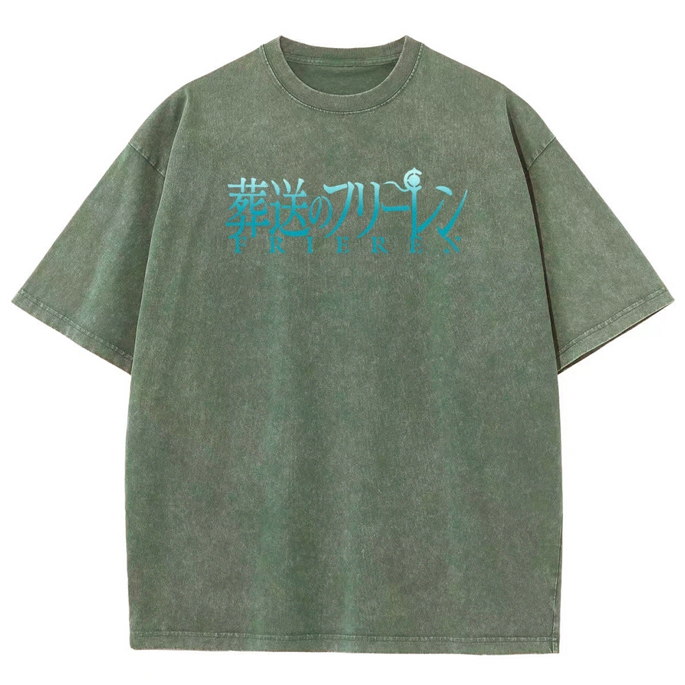 Frieren Unisex Fit Washed T-Shirt