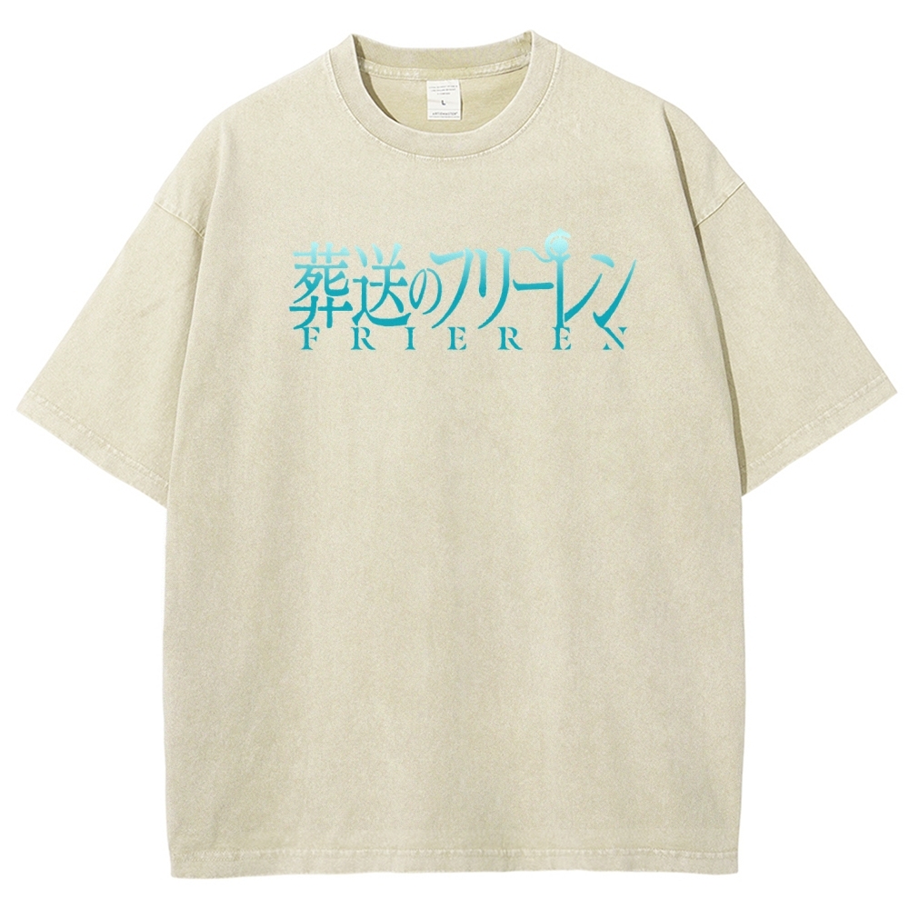 Frieren Unisex Fit Washed T-Shirt