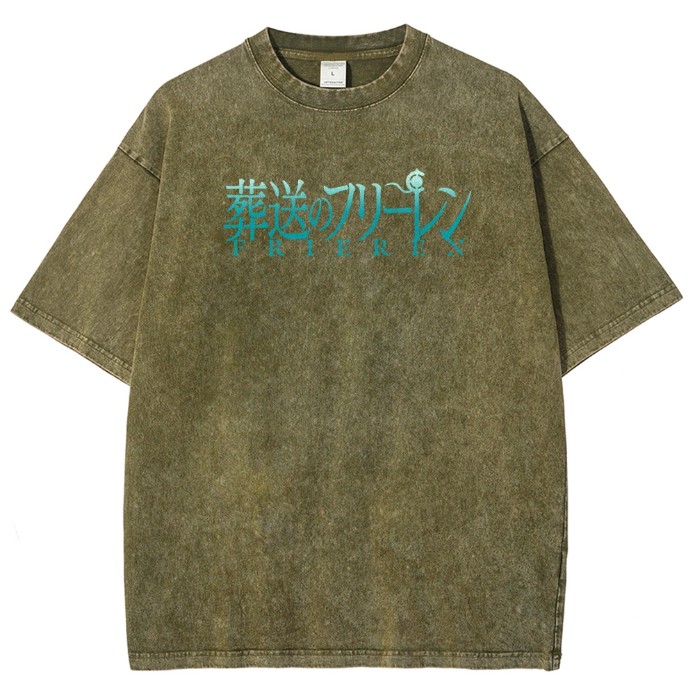 Frieren Unisex Fit Washed T-Shirt
