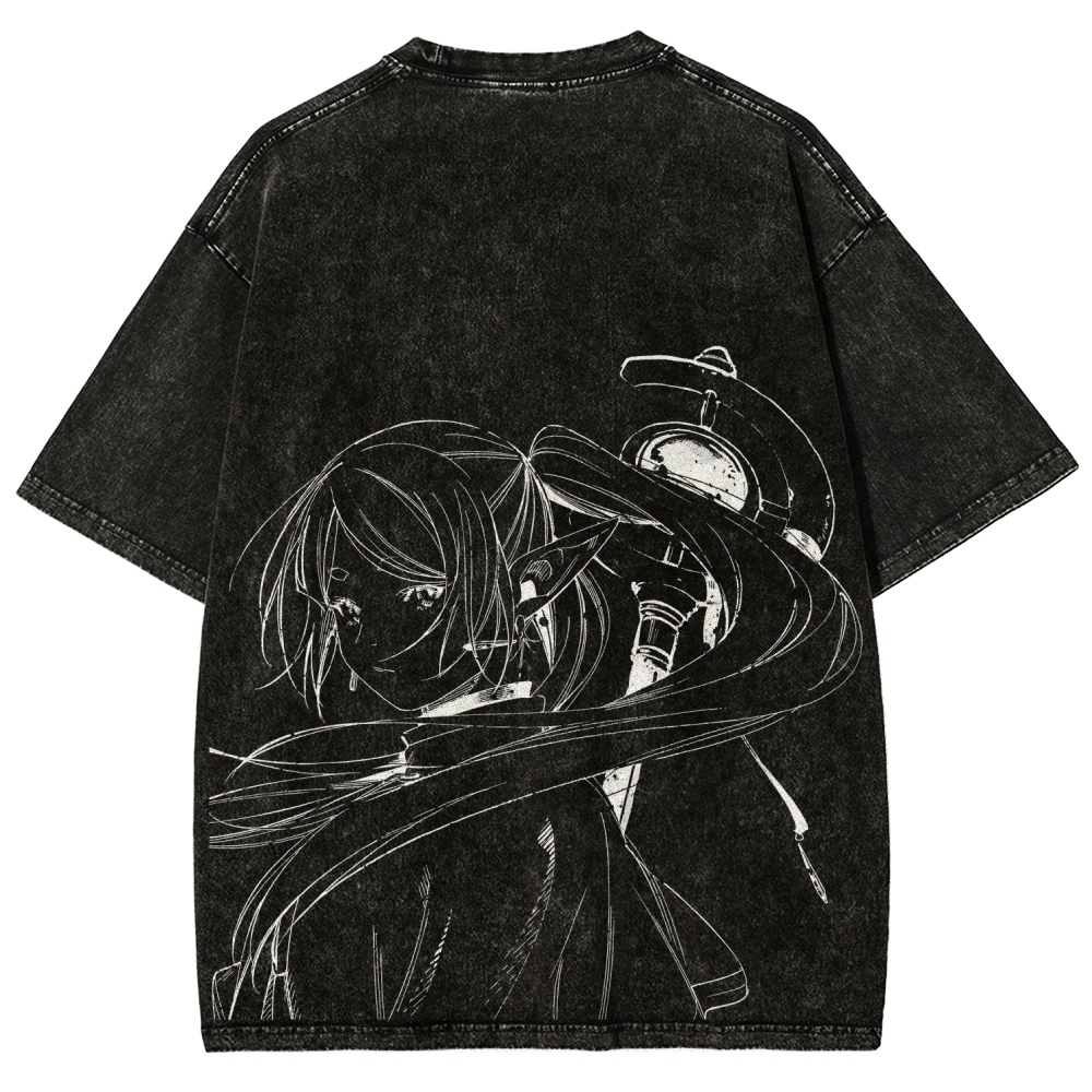 Frieren Unisex Fit Washed T-Shirt