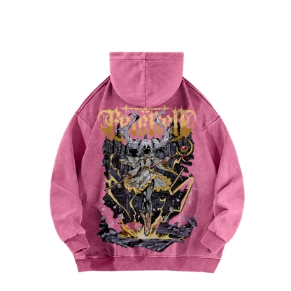 Frieren Casual Washed Hoodie