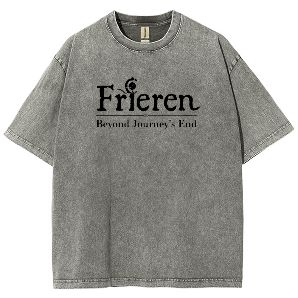 Frieren Unisex Fit Washed T-Shirt