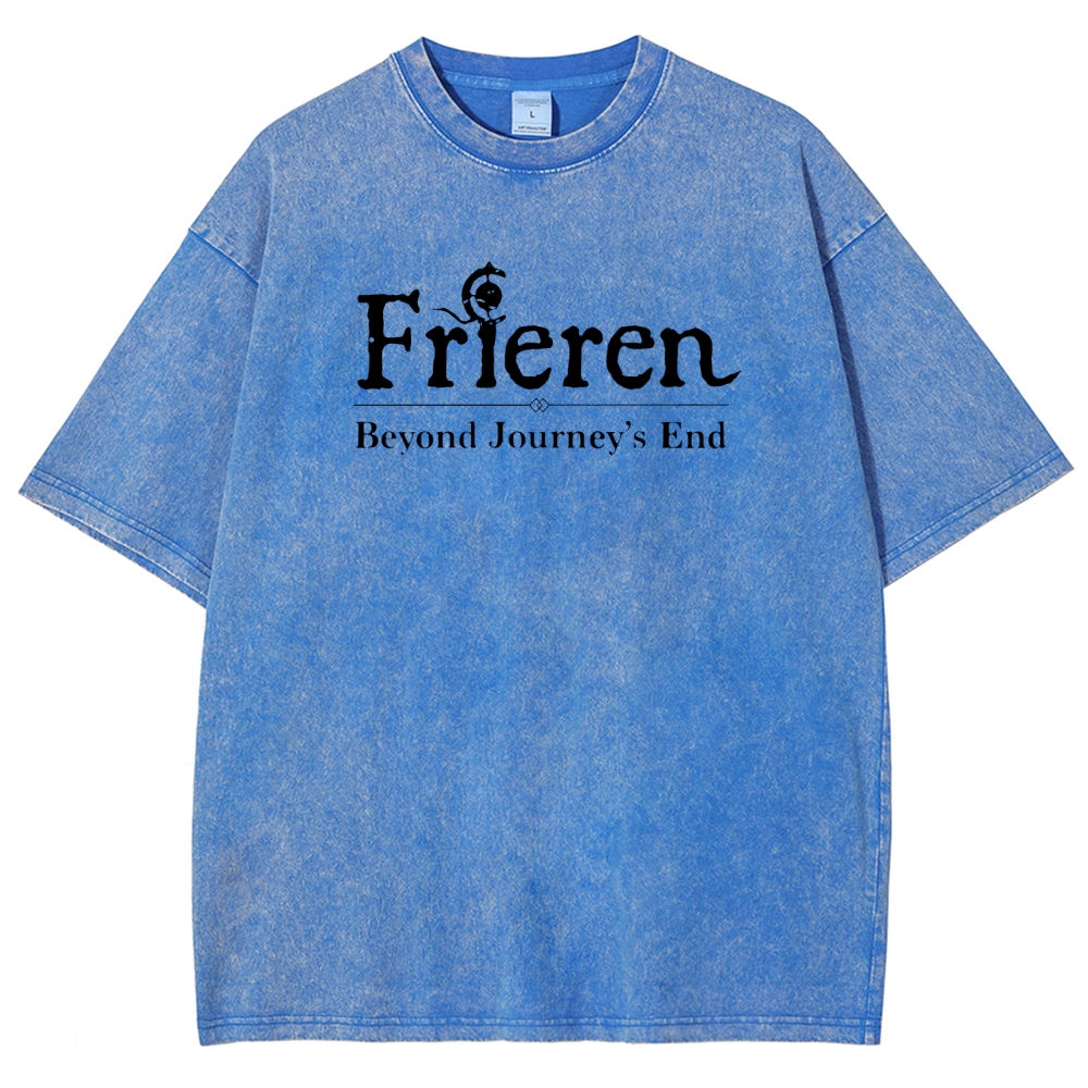 Frieren Unisex Fit Washed T-Shirt