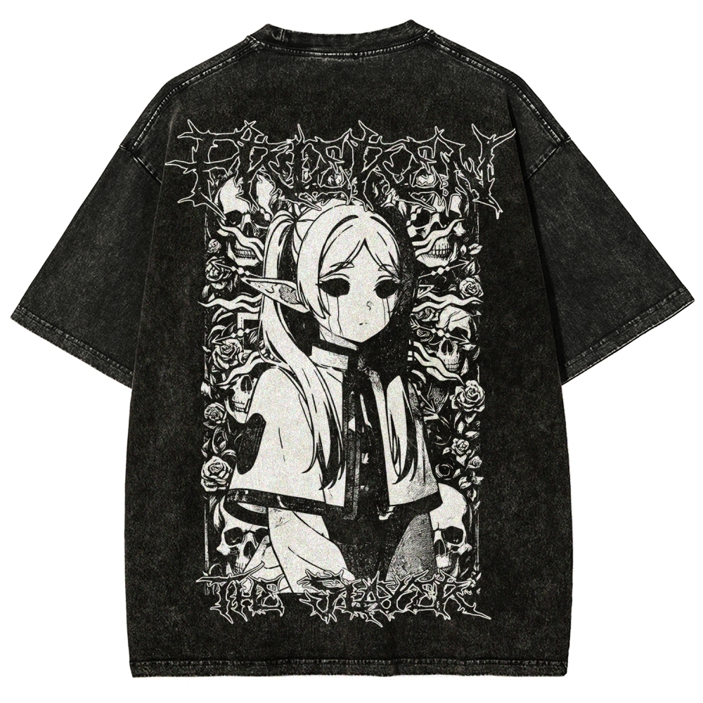 Frieren Unisex Fit Washed T-Shirt
