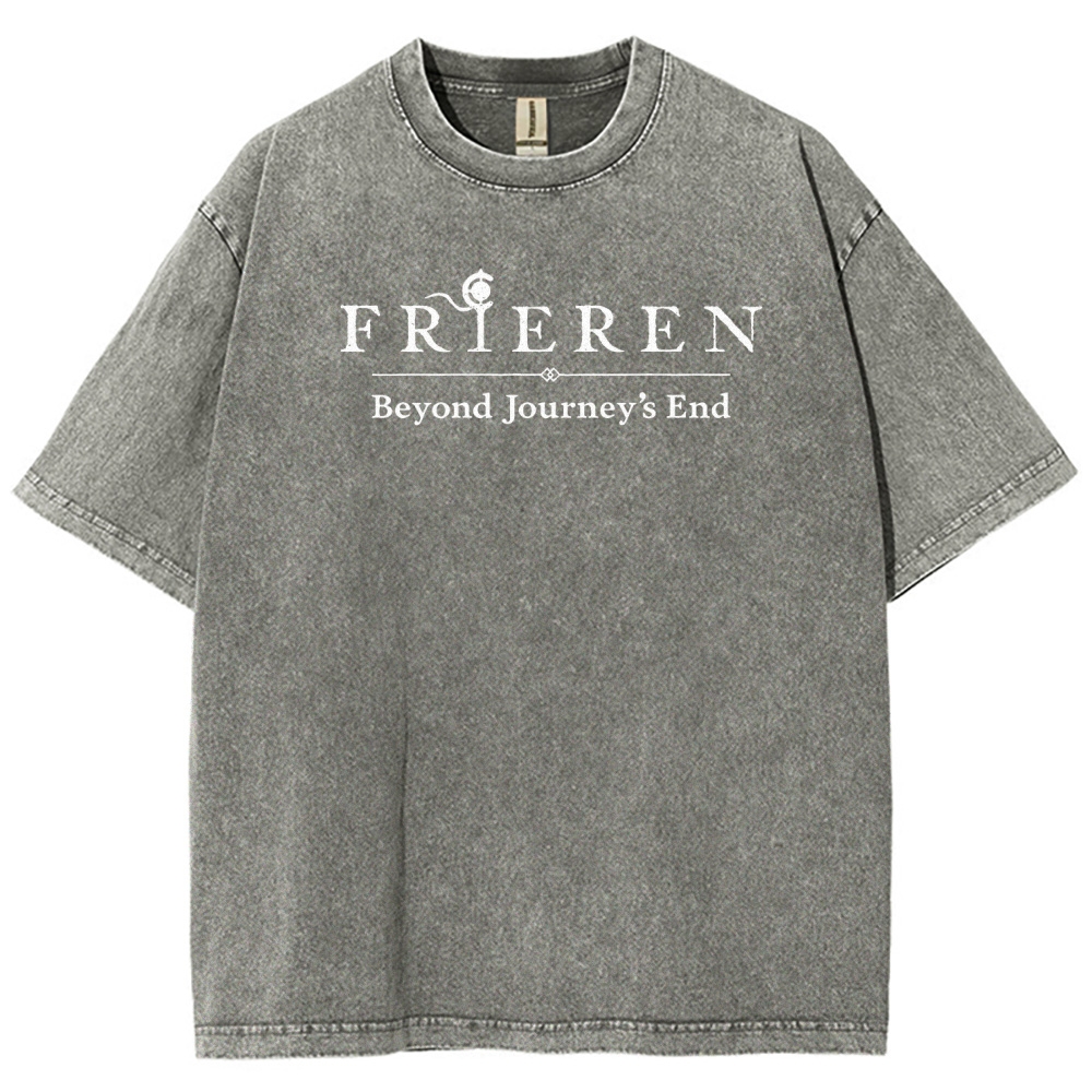 Frieren Unisex Fit Washed T-Shirt