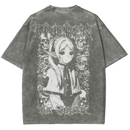 Frieren Unisex Fit Washed T-Shirt
