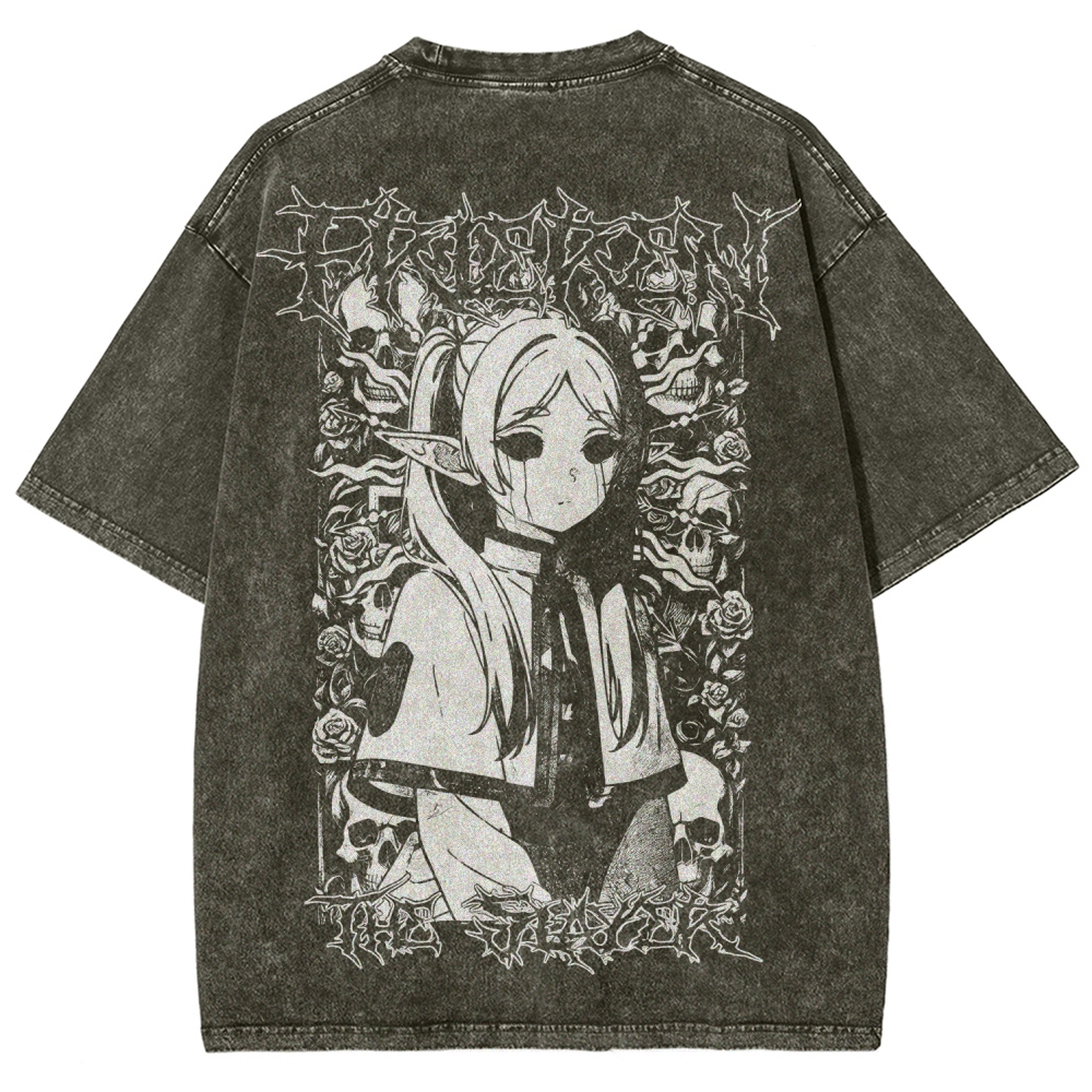Frieren Unisex Fit Washed T-Shirt