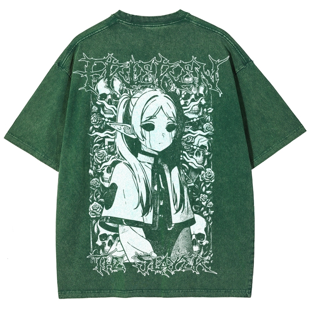 Frieren Unisex Fit Washed T-Shirt