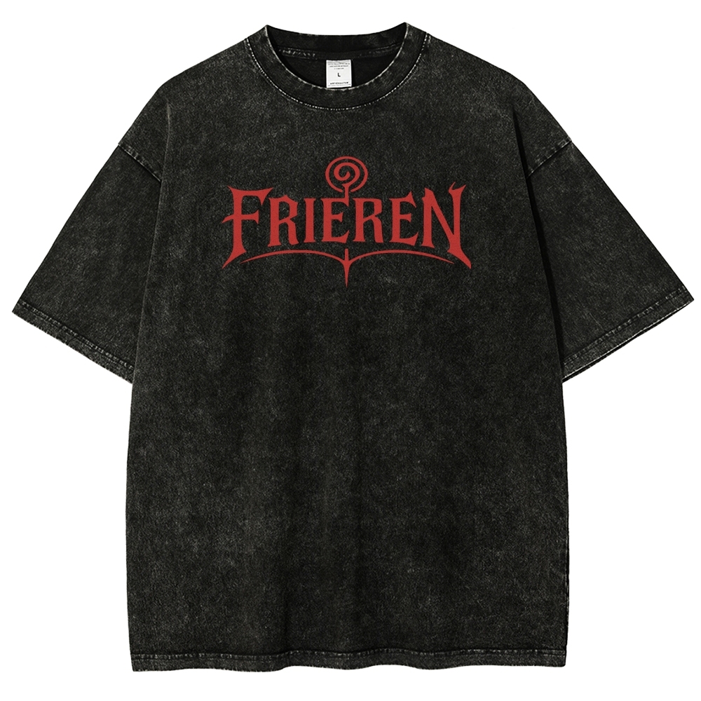Frieren Unisex Fit Washed T-Shirt