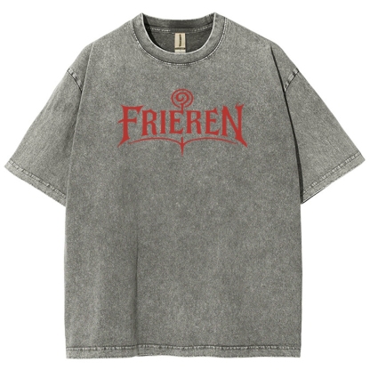 Frieren Unisex Fit Washed T-Shirt