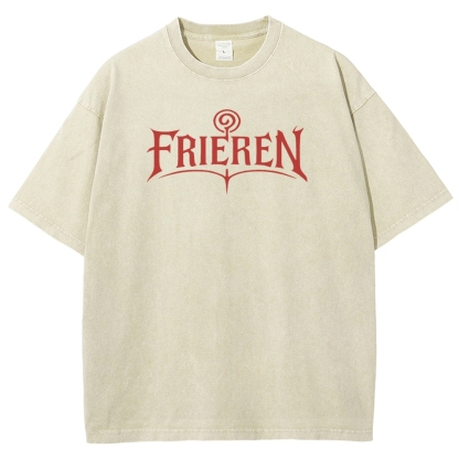 Frieren Unisex Fit Washed T-Shirt