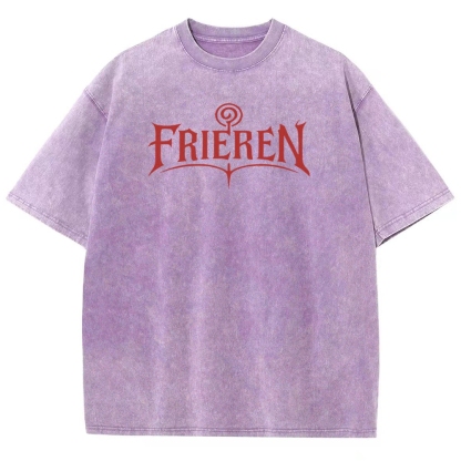 Frieren Unisex Fit Washed T-Shirt