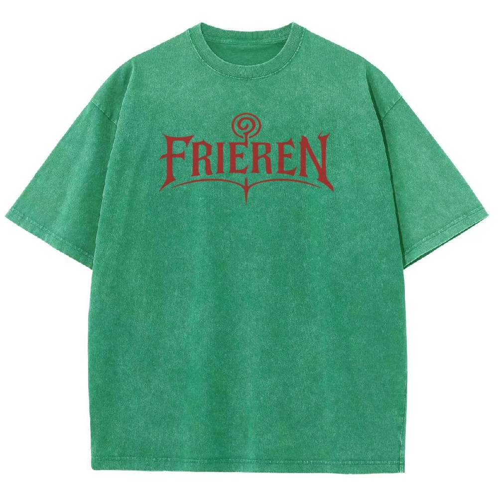 Frieren Unisex Fit Washed T-Shirt