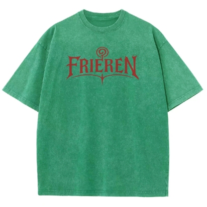 Frieren Unisex Fit Washed T-Shirt