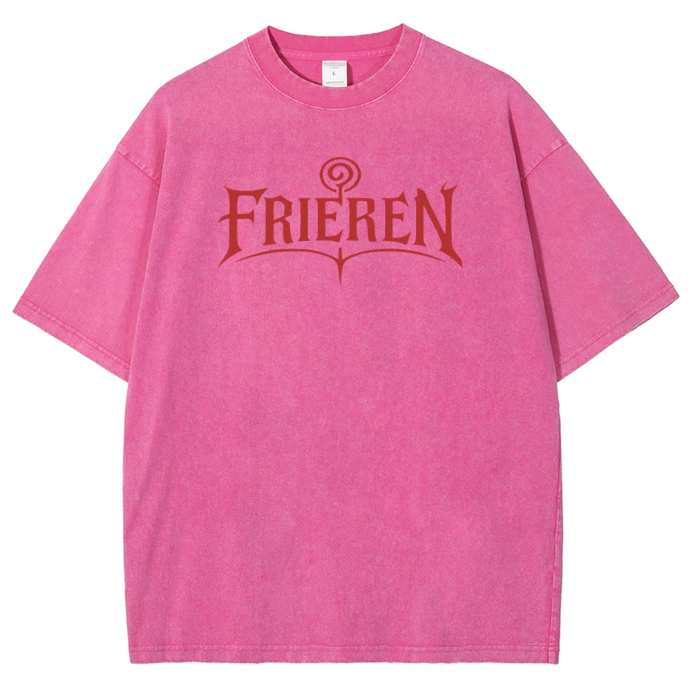 Frieren Unisex Fit Washed T-Shirt
