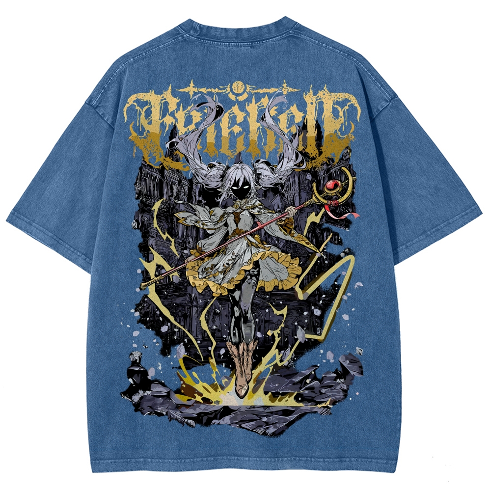 Frieren Unisex Fit Washed T-Shirt