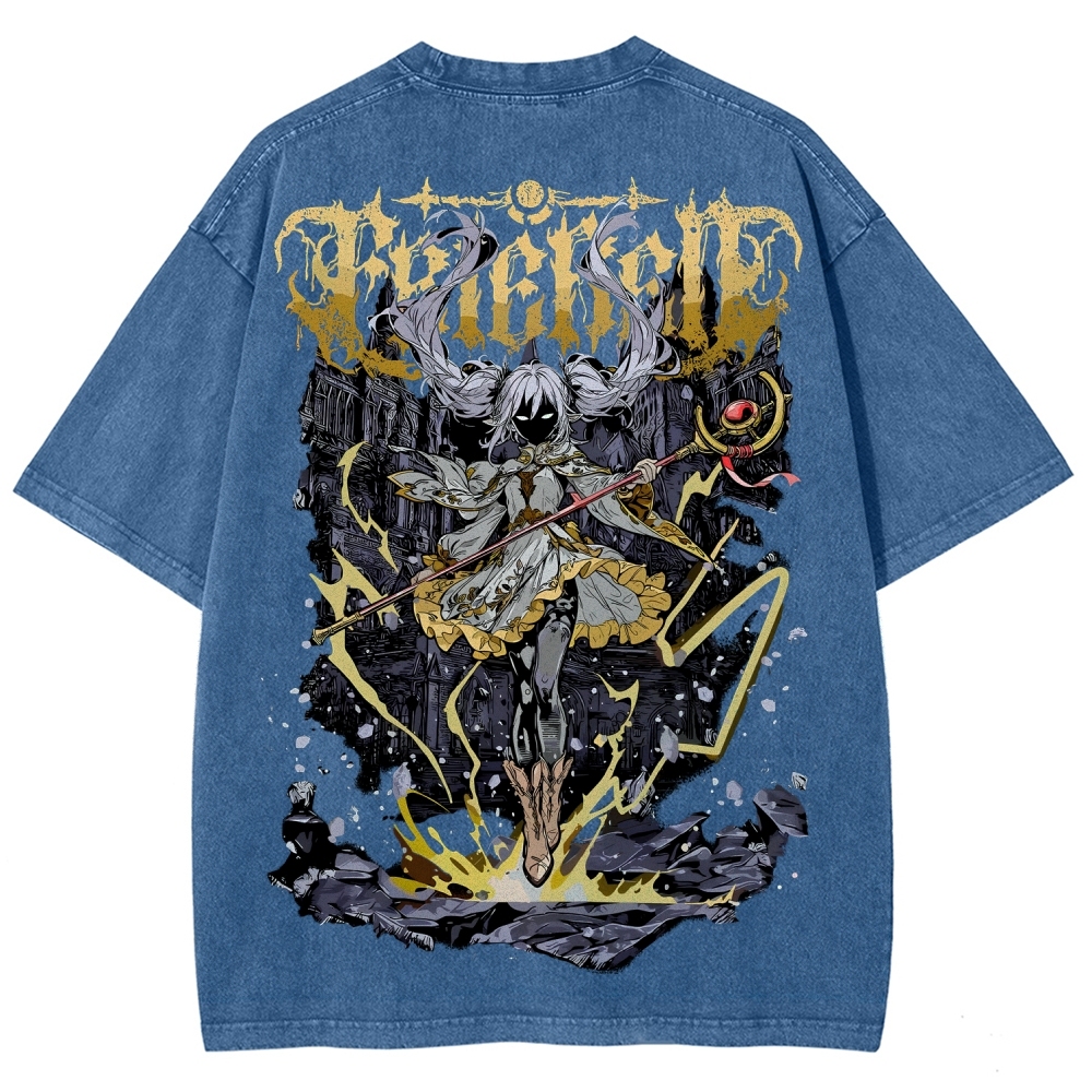 Frieren Unisex Fit Washed T-Shirt