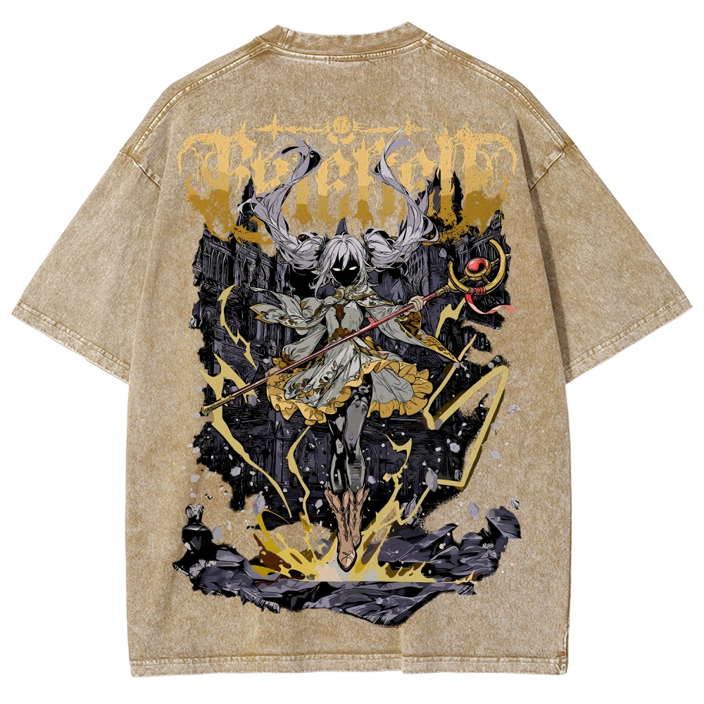 Frieren Unisex Fit Washed T-Shirt