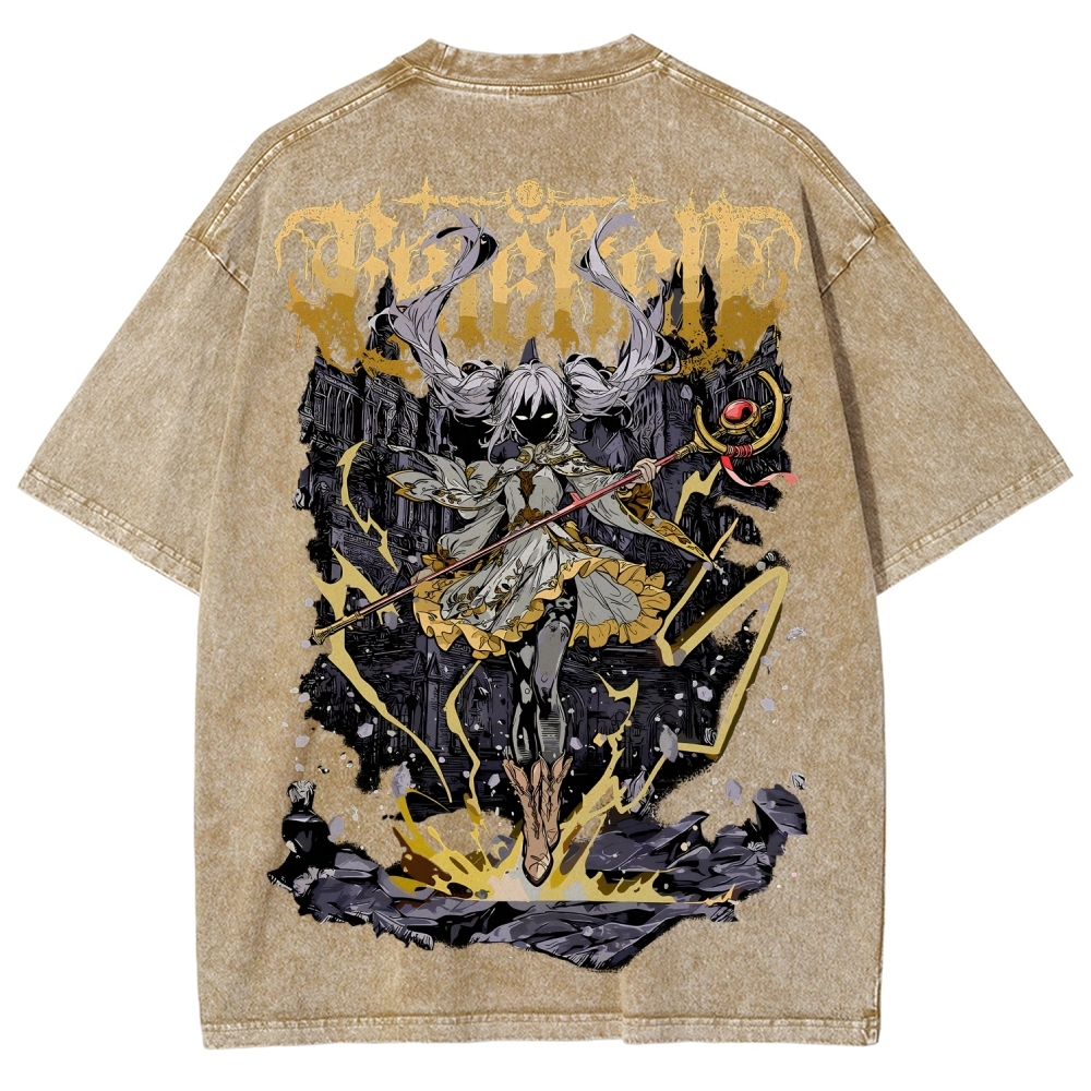 Frieren Unisex Fit Washed T-Shirt