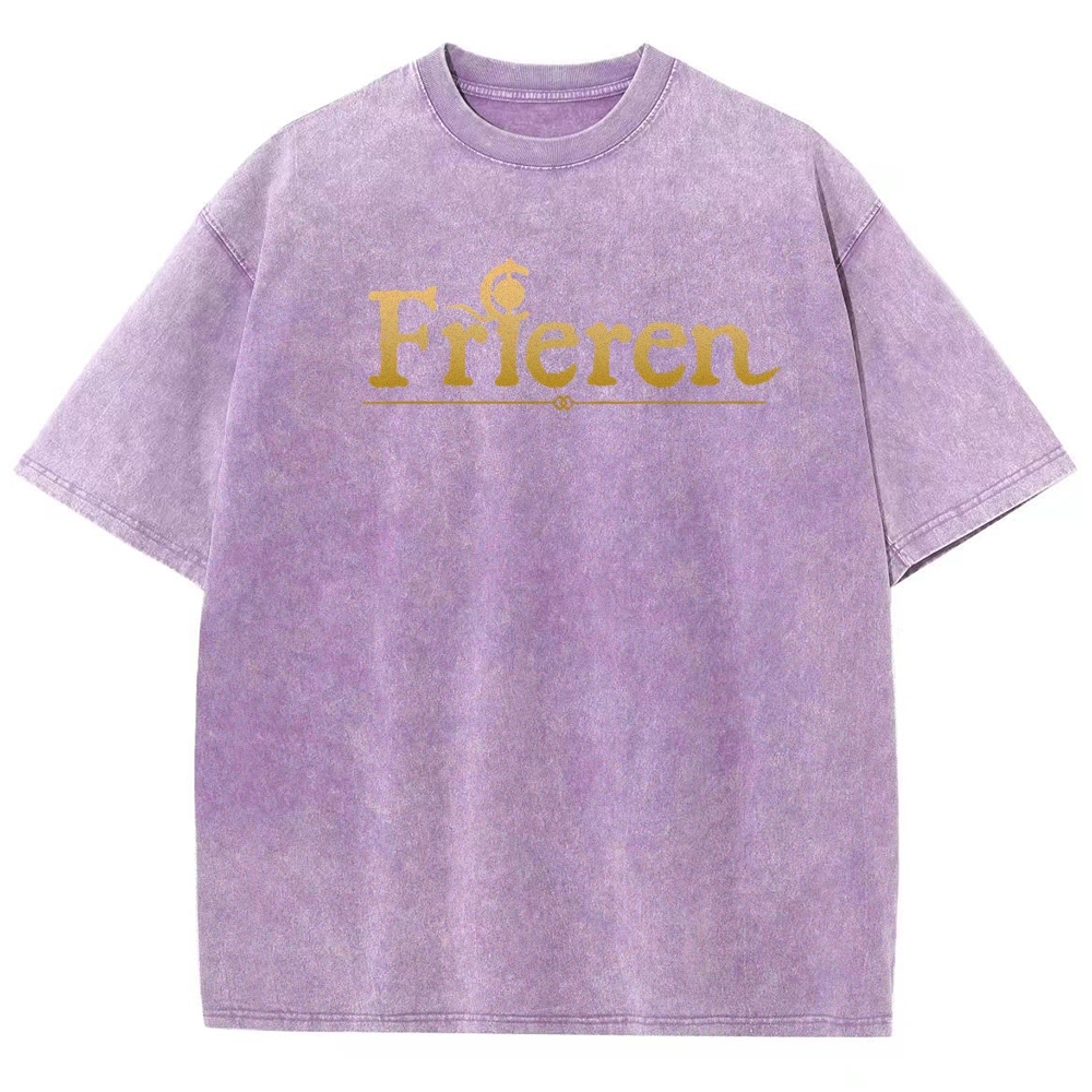 Frieren Unisex Fit Washed T-Shirt